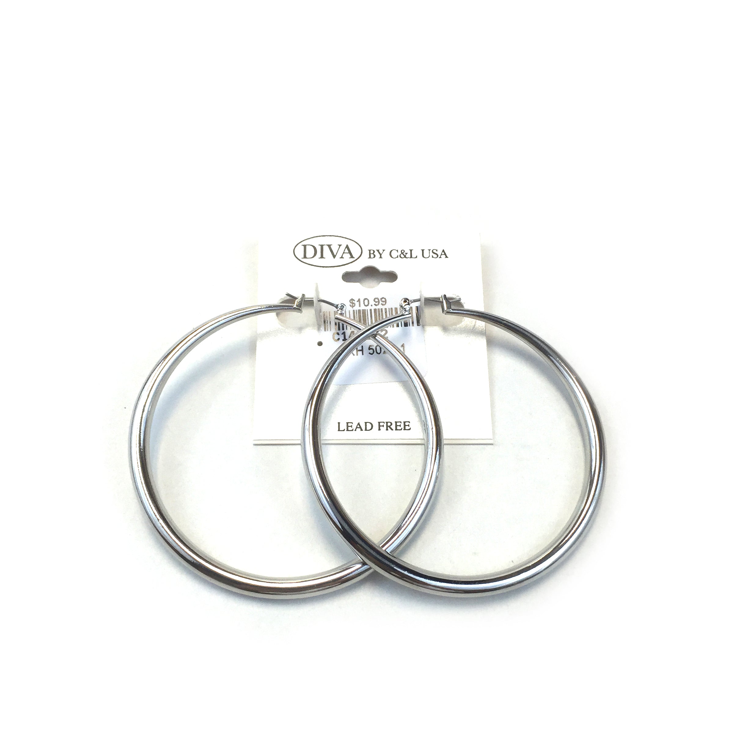 Diva  Pincatch Hoops RH 5020-1 - Beauty Bar & Supply