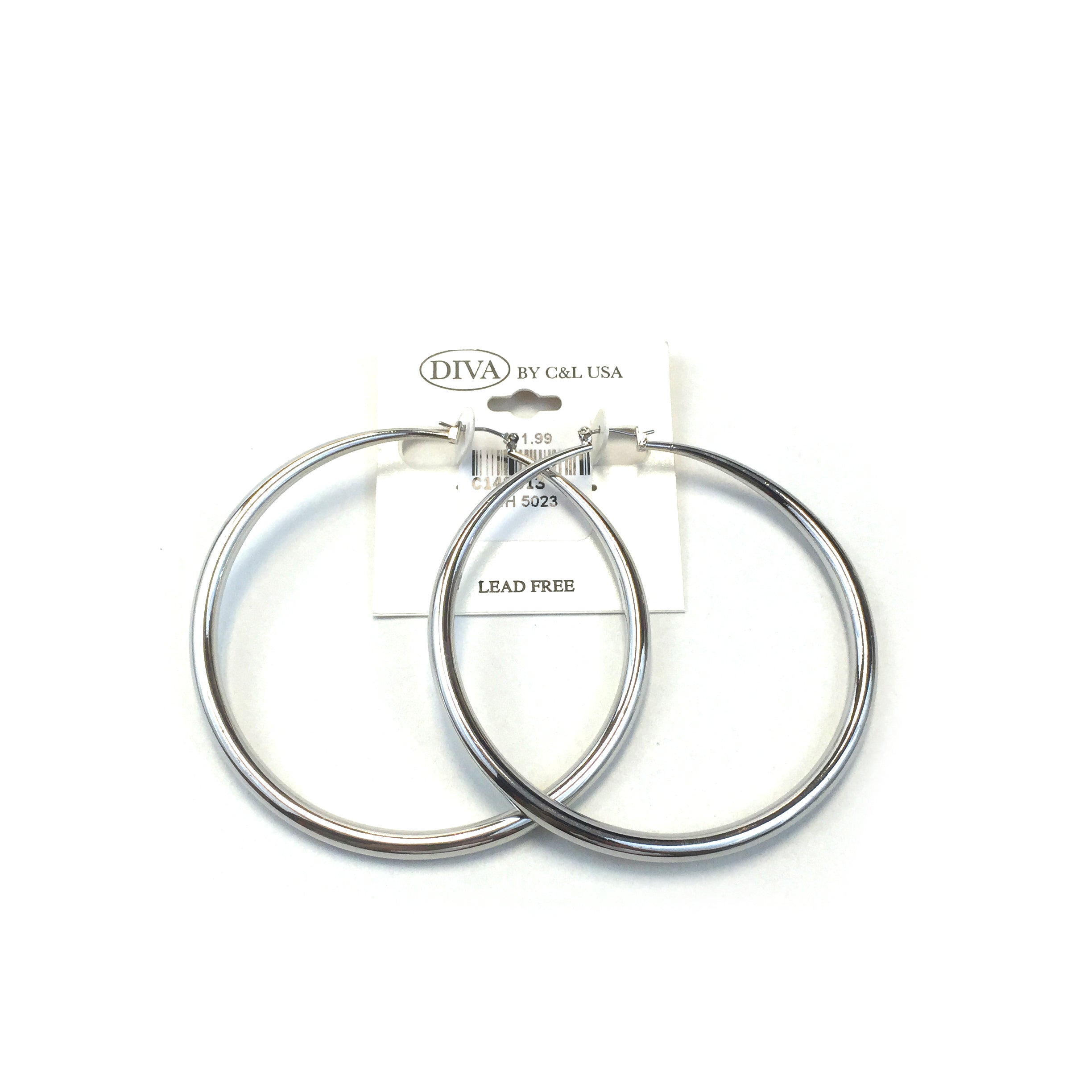 Diva Pincatch Hoops RH 5023 - Beauty Bar & Supply