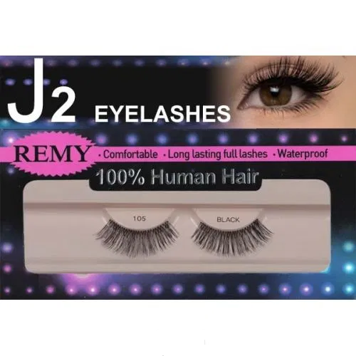 J2 Eyelashes Remy #105 - Beauty Bar & Supply