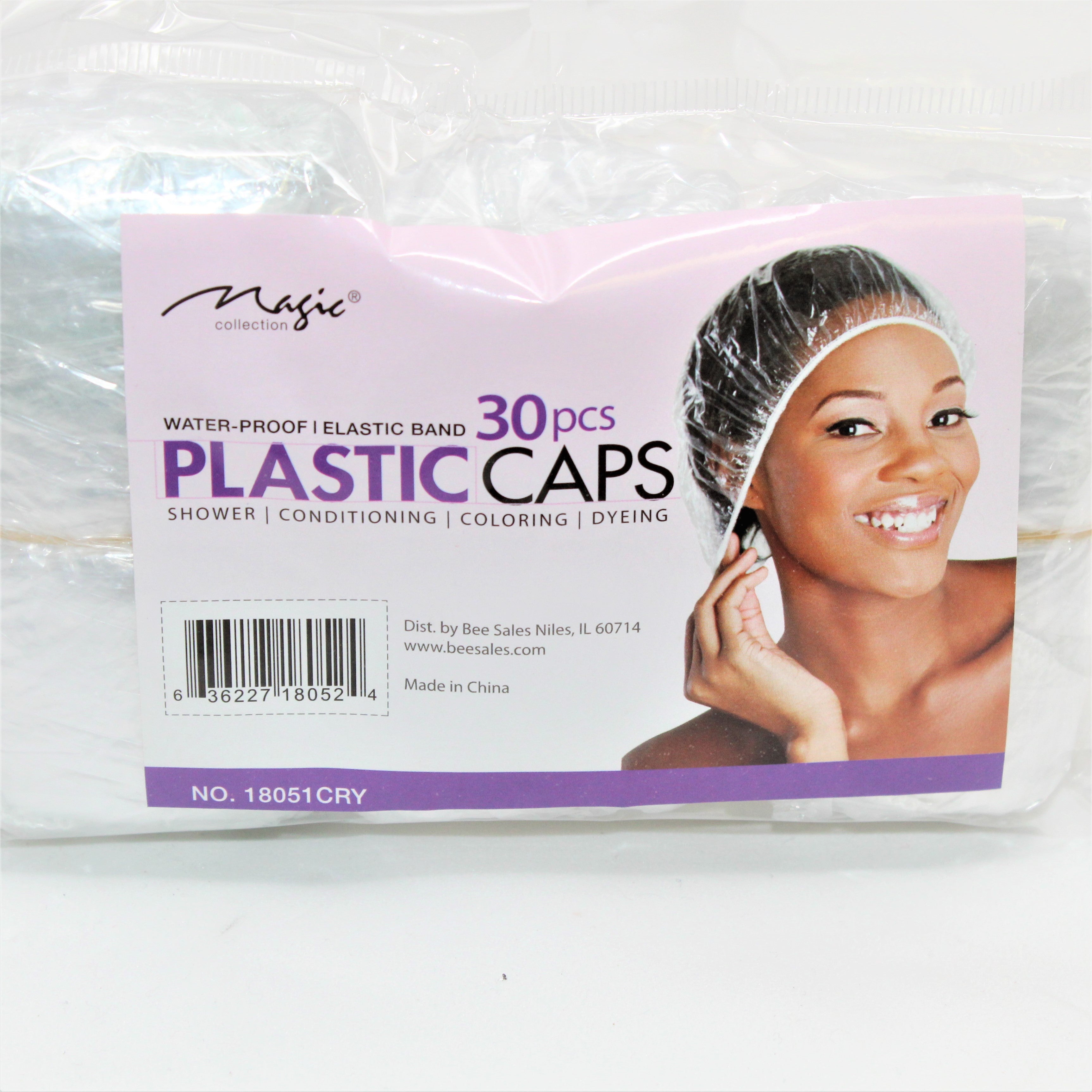 Magic Collection 30pcs Plastic Caps - Beauty Bar & Supply