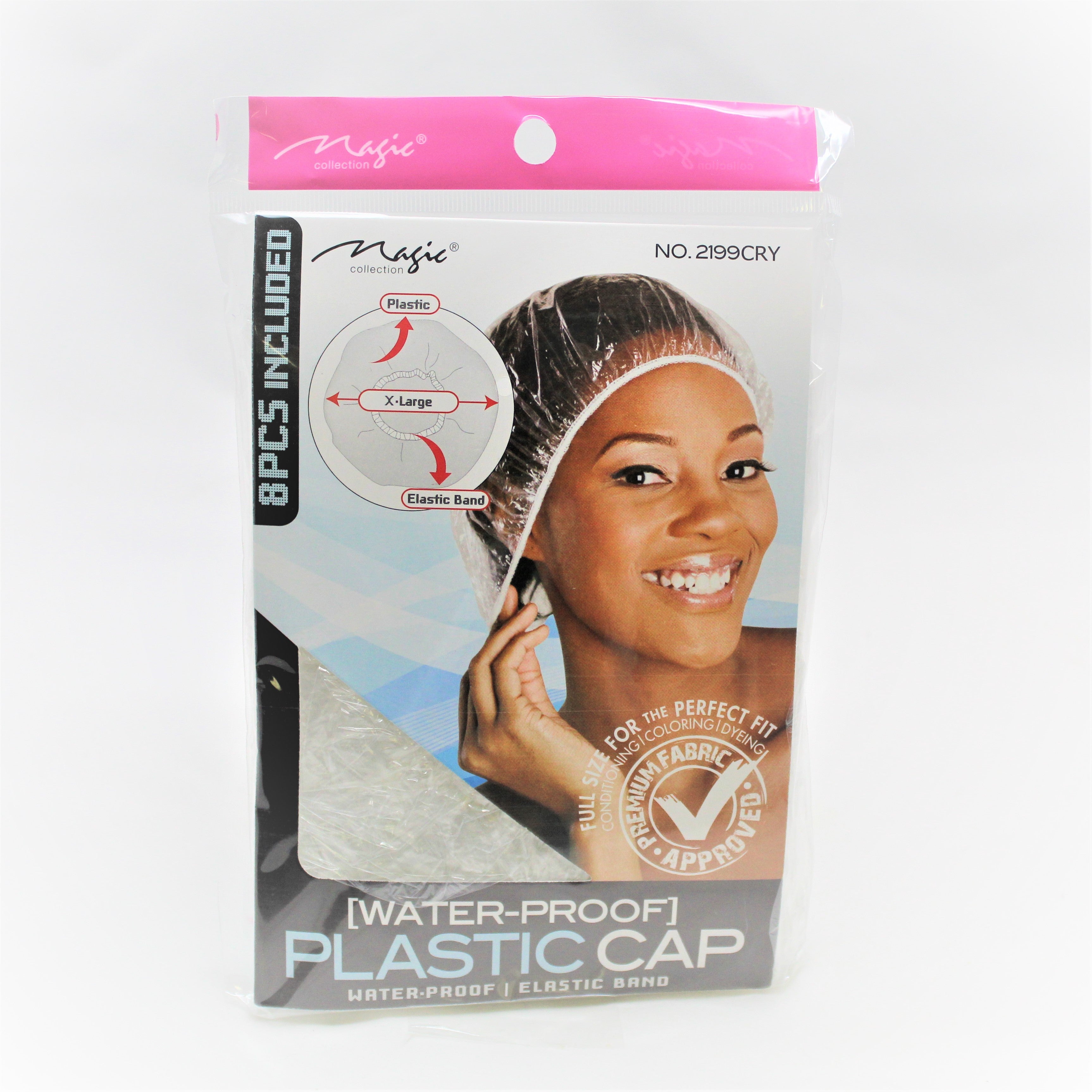 Magic Collection 8pcs Plastic Caps - Beauty Bar & Supply