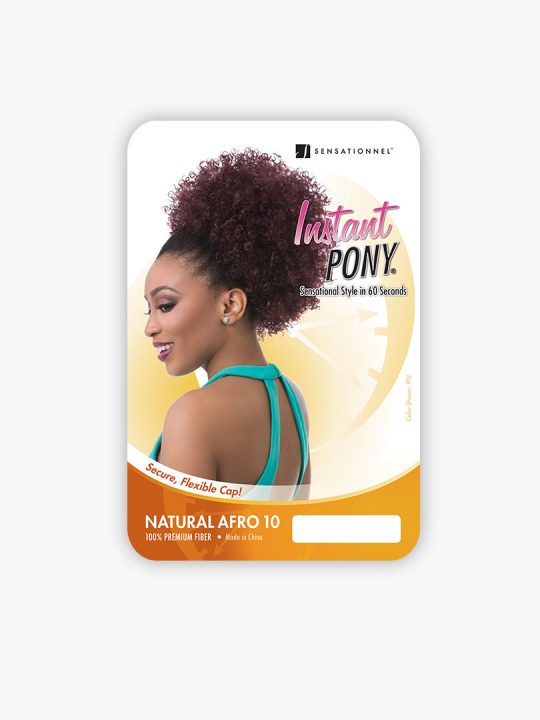 Sensationnel Instant Ponytail- Natural Afro 10 - Beauty Bar & Supply