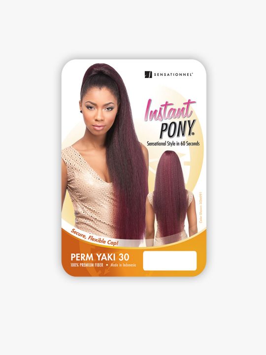 Sensationnel Instant Ponytail-Natural Perm Yaki 30 - Beauty Bar & Supply