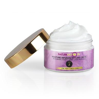 Naturalicious Moisture Infusion Styling Creme (For Tight Curls + Coils) - Beauty Bar & Supply