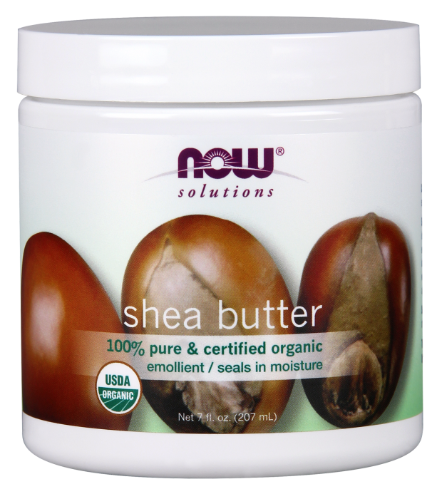 NOW Shea Butter Pure &amp; Certified Organic - Beauty Bar & Supply