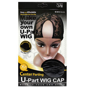 Qfitt Center Lace Front U Part Wig Cap #5013 - Beauty Bar & Supply