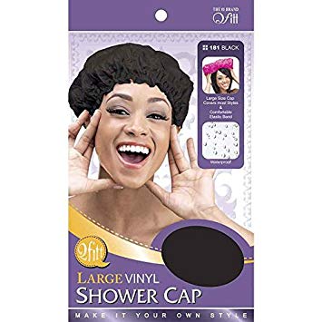 Qfitt Large Vinyl Shower Cap #181 - Beauty Bar & Supply