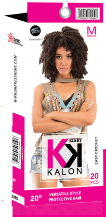 RDC International Kinky kalon Jazzy Medium 20&quot; - Beauty Bar & Supply