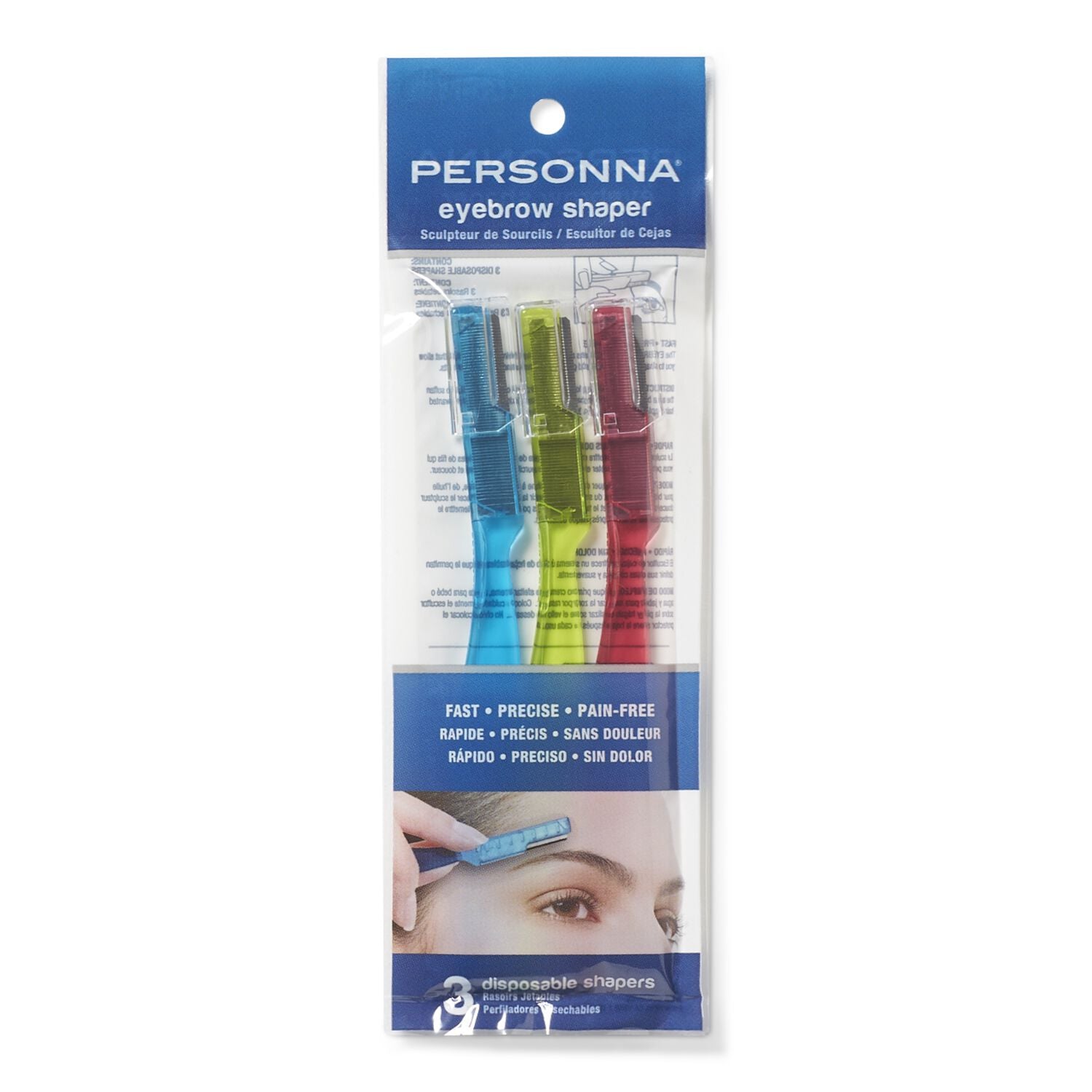 Personna Eyebrow Shaper 3 pack - Beauty Bar & Supply