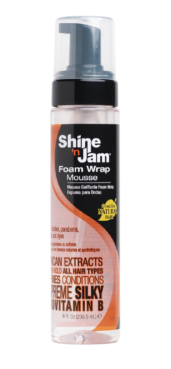 Ampro Shine &#039;N Jam Supreme Foam Wrap Mousse - Beauty Bar & Supply