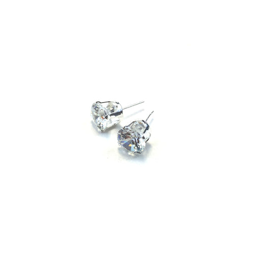 S Silver CZ 8 MM 9007 SS18 - Beauty Bar & Supply