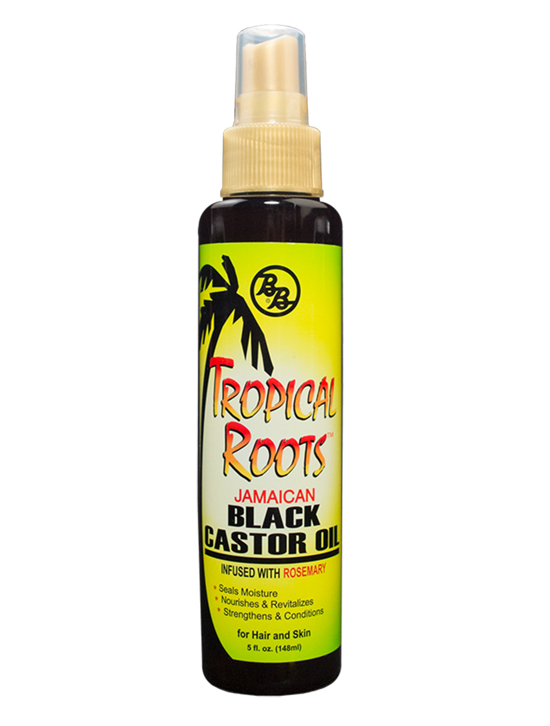 Bronner Brothers Tropical Roots Jamaican Black Castor Oil - Beauty Bar & Supply