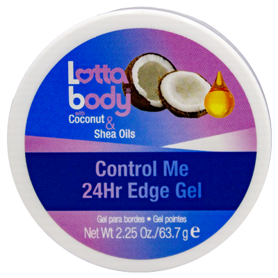 Lottabody with Coconut &amp; Shea Oils Control Me 24Hr Edge Gel - Beauty Bar & Supply