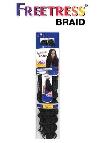 Freetress Synthetic Crochet Braid Water Wave 22&quot; - Beauty Bar & Supply