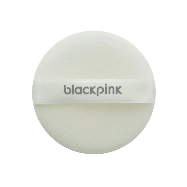 BlackPink Round Flocking Powder Puff BPPF001 - Beauty Bar & Supply