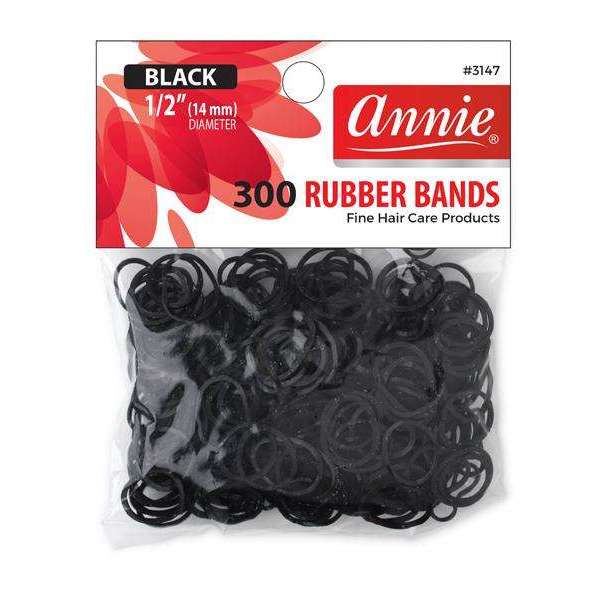 Annie 300ct Rubber Bands #3152 - Beauty Bar & Supply