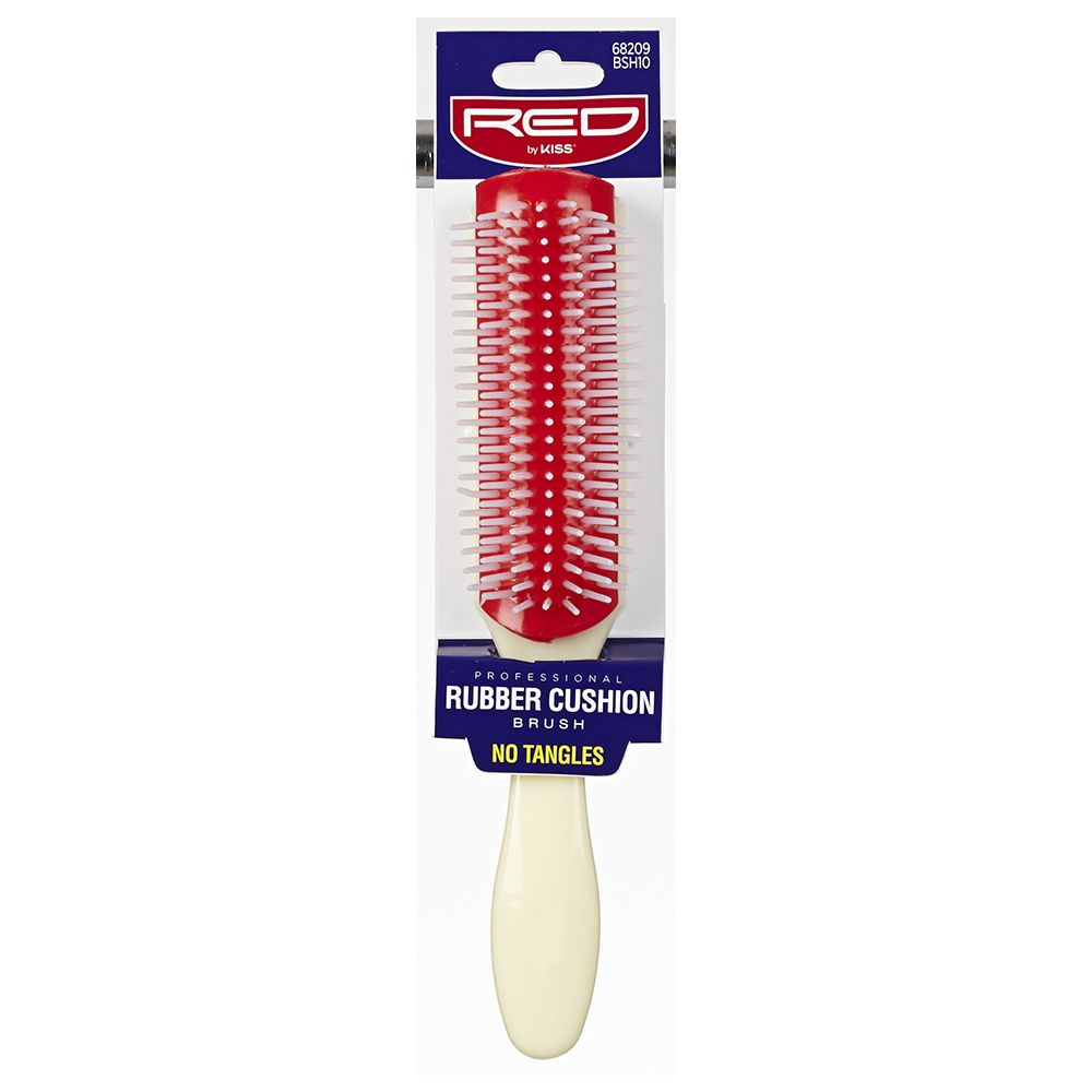 Red by Kiss Rubber Cushion Brush BSH10 - Beauty Bar & Supply
