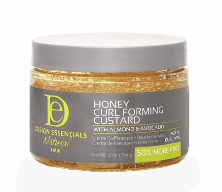 Design Essentials Natural Honey Curl Forming Custard with Almond &amp; Avocado - Beauty Bar & Supply
