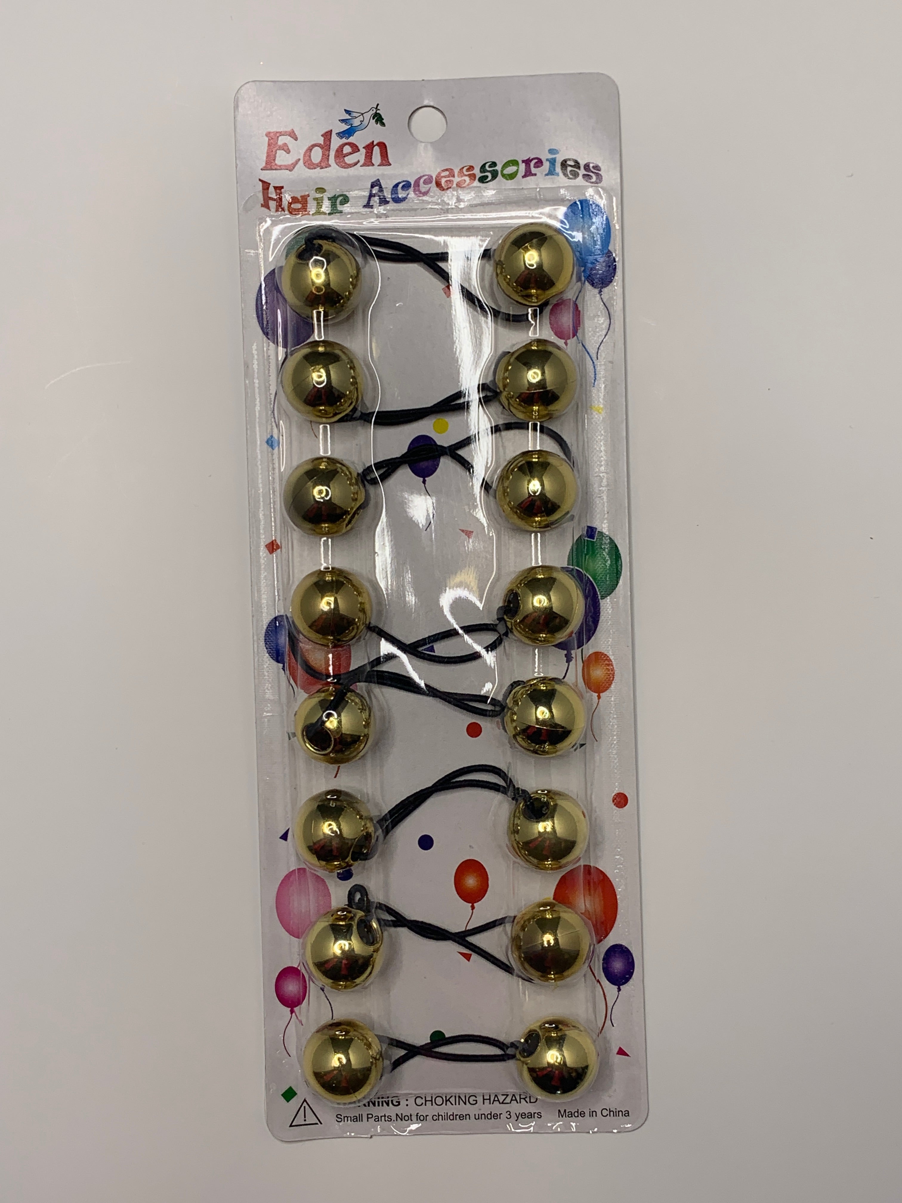 Eden Hair Accessories 16MM Balls 8pc - Beauty Bar & Supply