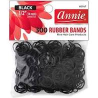 Annie 300ct Rubber Bands #3147 - Beauty Bar & Supply