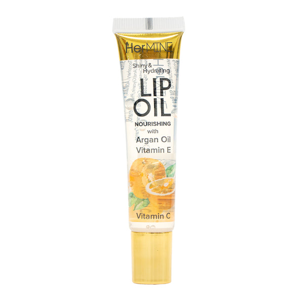 HerMine Shiny &amp; Hydrating Lip Oil Vitamin C - Beauty Bar & Supply