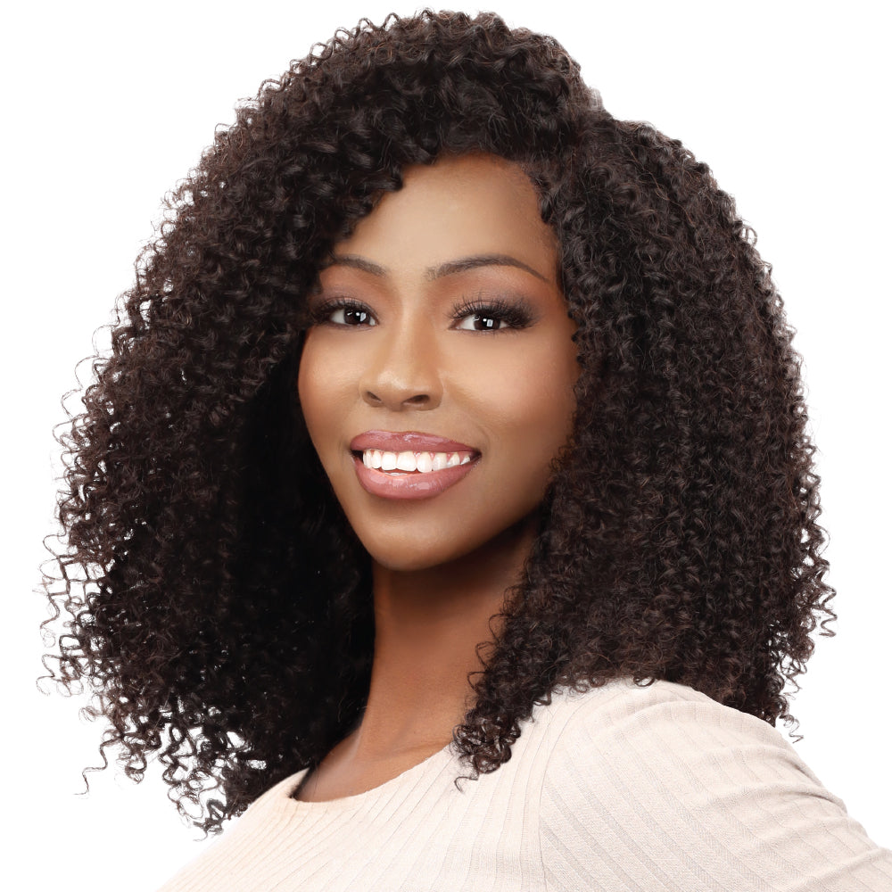 Eve Hair Luv Clip 9 pcs 100 Remy Human Hair Kinky Curly Clip In Extensions