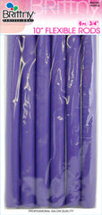 Brittny 10&quot; Long Flexible Rods 6 PCS - Beauty Bar & Supply