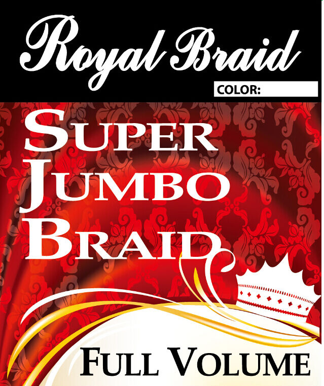 Royal Braid Super Jumbo Braid - Beauty Bar & Supply