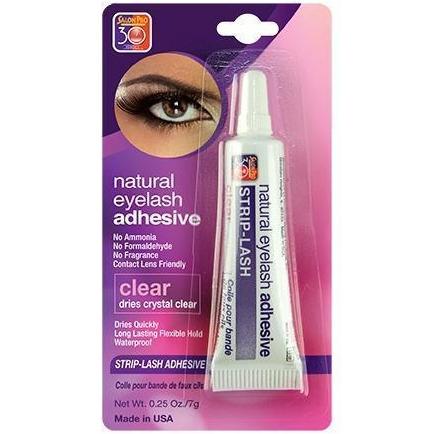Salon Pro 30 Sec Natural Clear Eyelash Adhesive 0.25 oz. - Beauty Bar & Supply