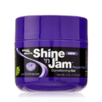 Ampro Shine N Jam Gel  Reg. Hold with Echinacea 4oz - Beauty Bar & Supply