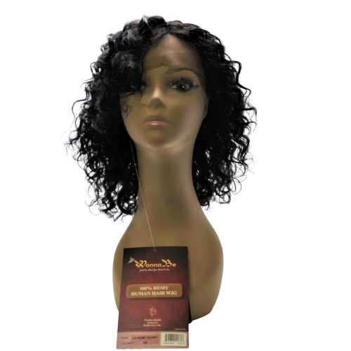 WannaBe Premium Natural Brazilian Remy Lace Wig-Sunny - Beauty Bar & Supply